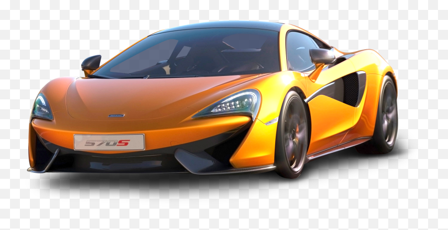 Download Orange Mclaren 570s Car Png - Mclaren Png Emoji,Rocket League Car Png