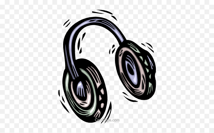 Headphones Royalty Free Vector Clip Art Illustration Emoji,Headset Clipart