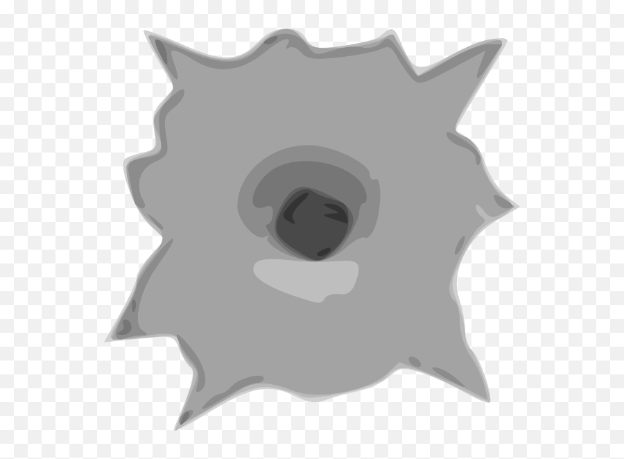 Bullet Hole Clip Art At Clker - Clipart Bullet Hole Emoji,Bullet Hole Png