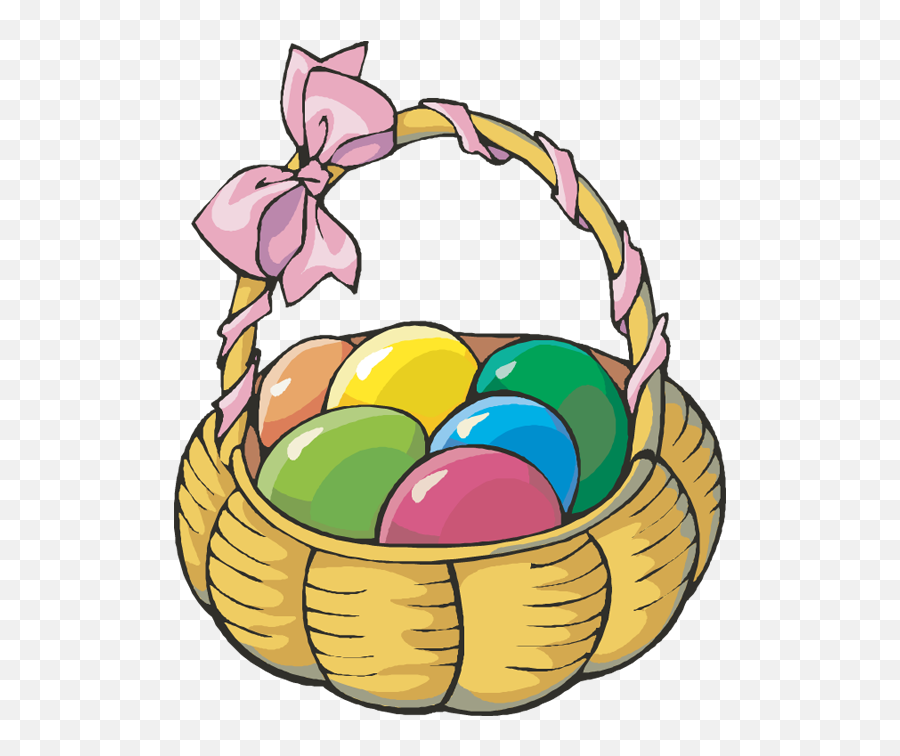 Easter Basket Clipart Tumundografico 5 - Easter Clipart Emoji,Basket Clipart