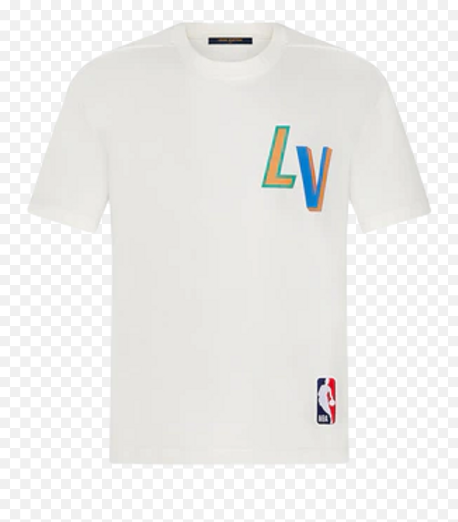 Louis Vuitton Nba Basketball Short Sleeved T - Shirt Emoji,Luis Vuitton Logo