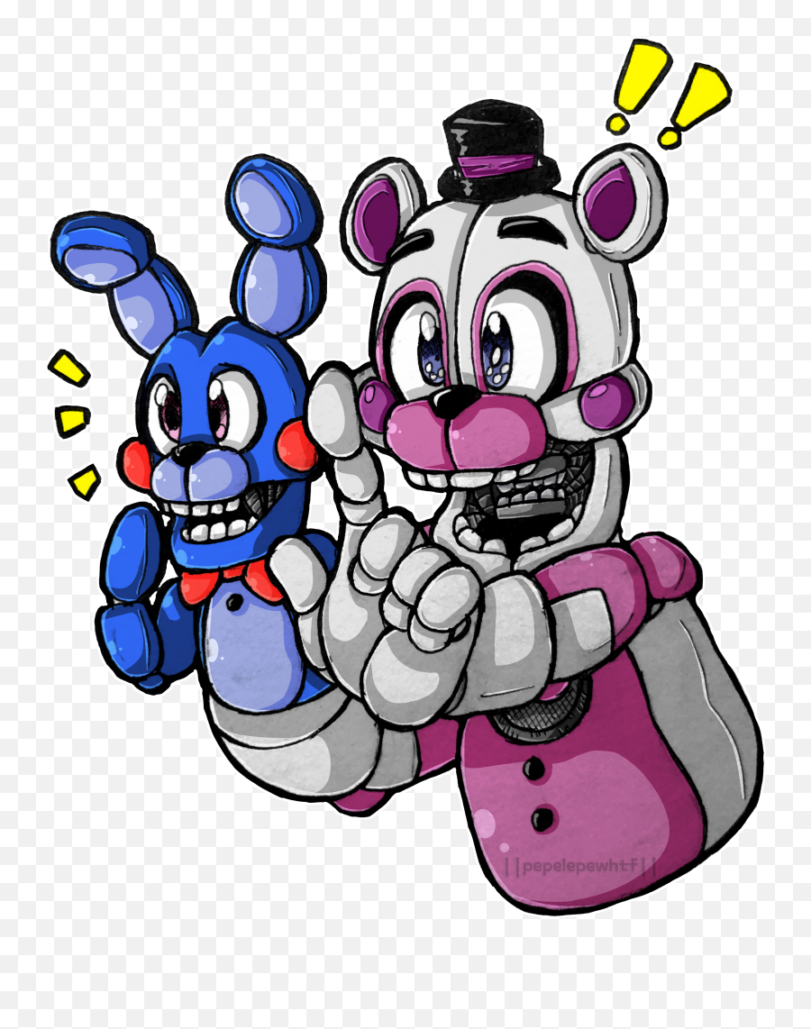 Doodle Fnaf Funtime Freddy By Pepelepewhtf - Fur Emoji,Funtime Freddy Png