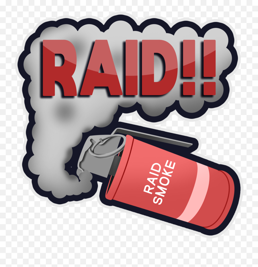 Raid Smoke Grenade Twitchdiscord Emote Bevz Emoji,Emote Png