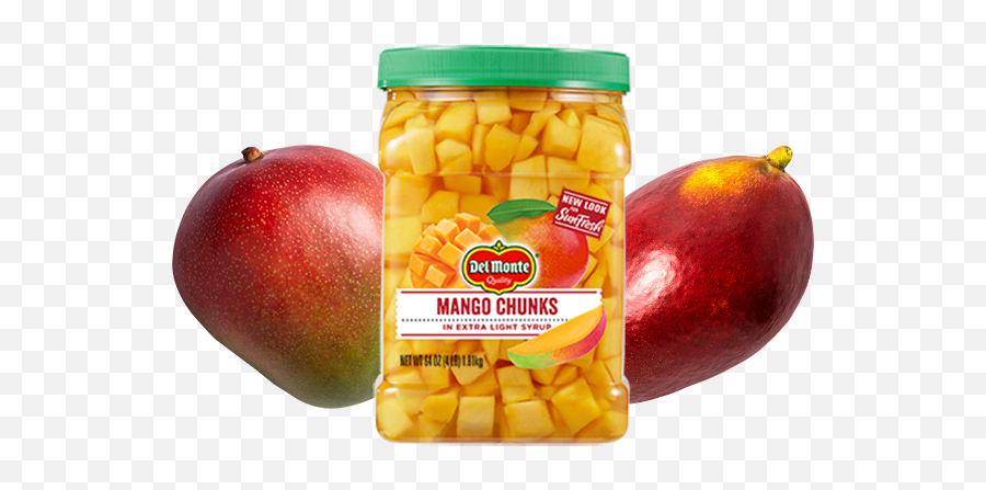 Sunfresh Mango Chunks Del Monte Emoji,Mango Transparent