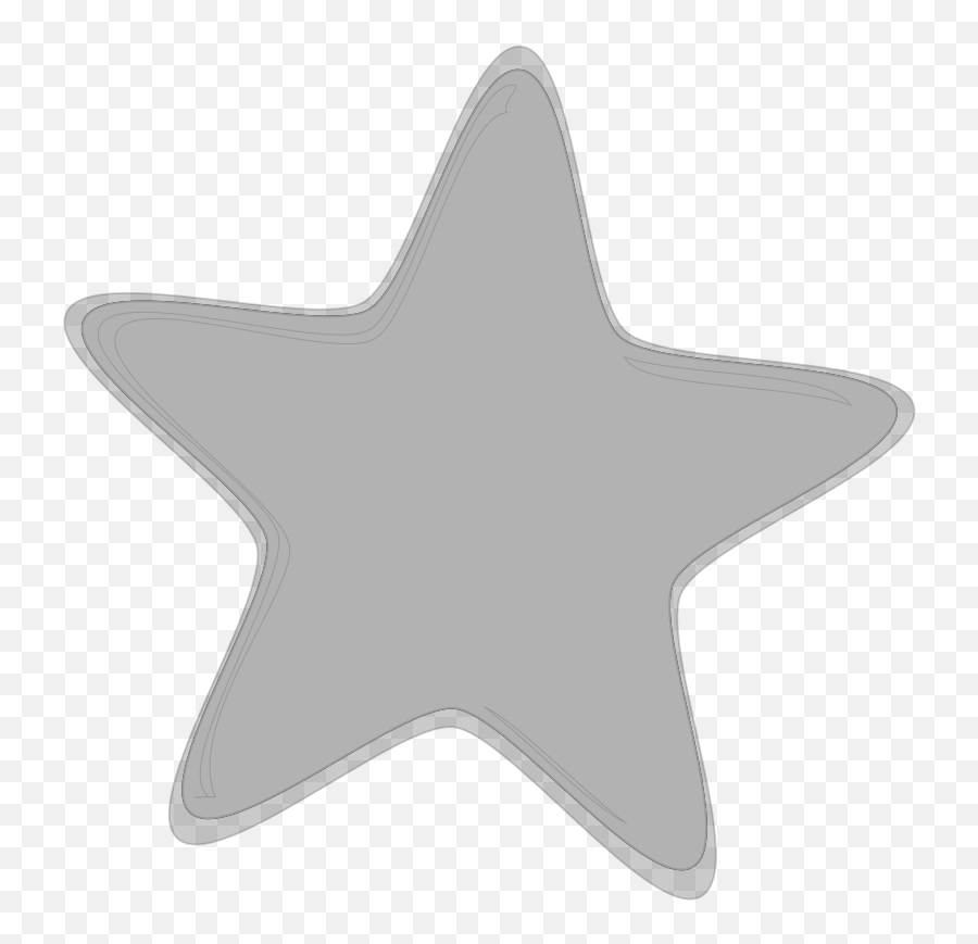Gray Star Svg Vector Gray Star Clip Art - Svg Clipart Emoji,Star Clipart Png