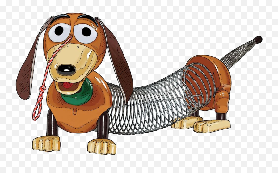 Toy Story Slinky Dog Transparent Png Png Mart - Transparent Slinky Toy Story Emoji,Toy Story Clipart