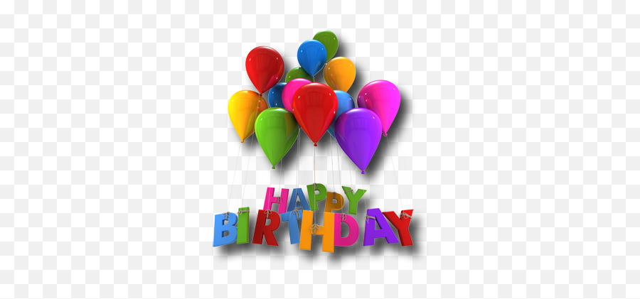 Happy Birthday Logo Balloons Png - Clip Art Library Happy Birthday Cake And Ballons Emoji,Happy Birthday Logo