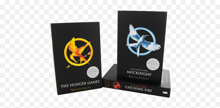 The Hunger Games Trilogy 3 Book Set U2013 Big Book Store Emoji,The Hunger Games Logo
