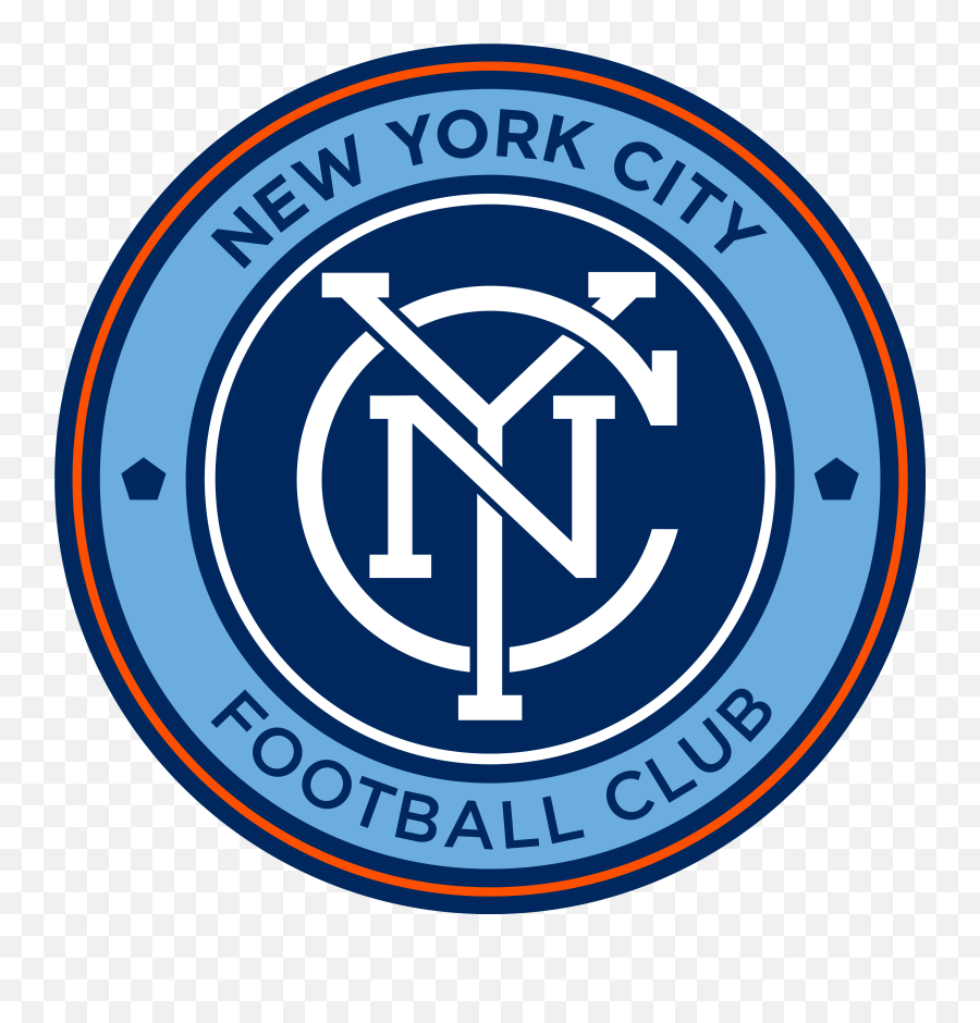 Blue Circle Soccer Logo - New York City Fc Logo Emoji,Soccer Logo