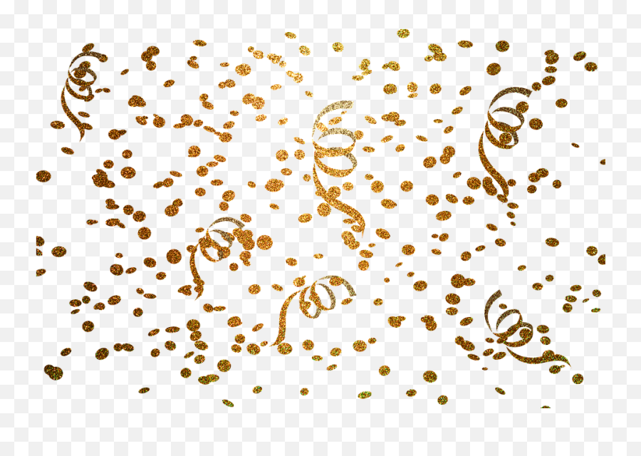 Gold Confetti Golden - Confetes De Ouro Png Emoji,Gold Confetti Png