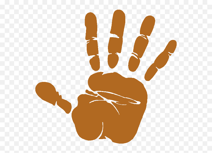 Bronze - All Hands Volunteers Emoji,Handprint Clipart