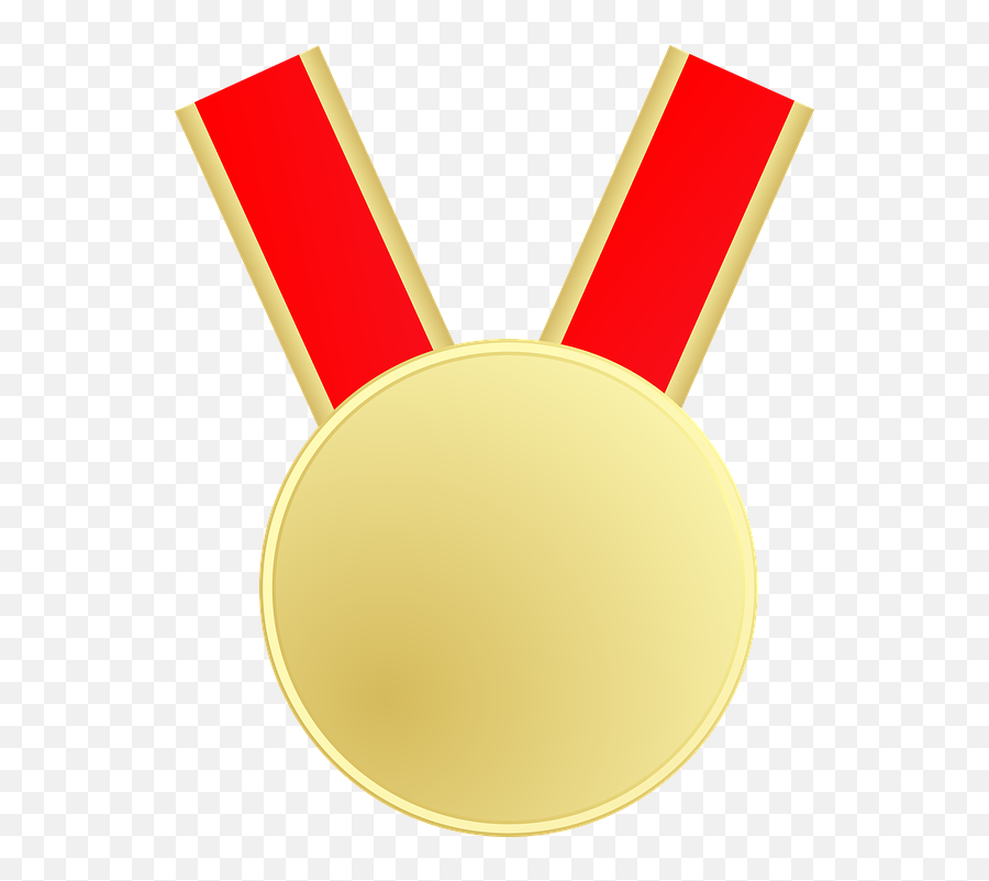 Gold Medal Clipart - Png 582x720 Png Png Emoji,Medal Clipart