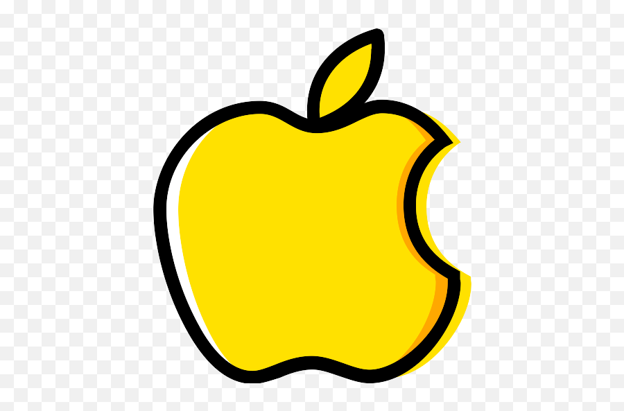 Apple Apple Vector Svg Icon 3 - Png Repo Free Png Icons Yellow Apple Logo Emoji,Apple Png