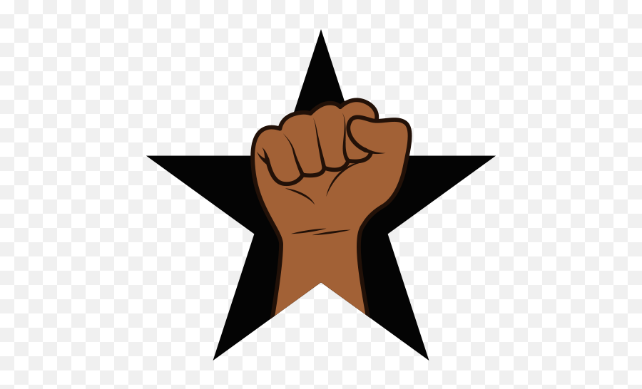 Black Power Fist Png Images In - Communist Symbol Transparent Back Emoji,Fist Png