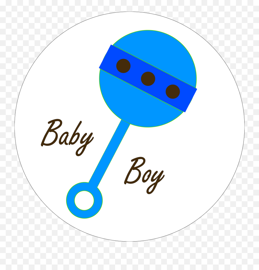 Clipart Of The Baby Rattle Free Image - Baby Rattle Clipart Transparent No Background Emoji,Baby Rattle Clipart
