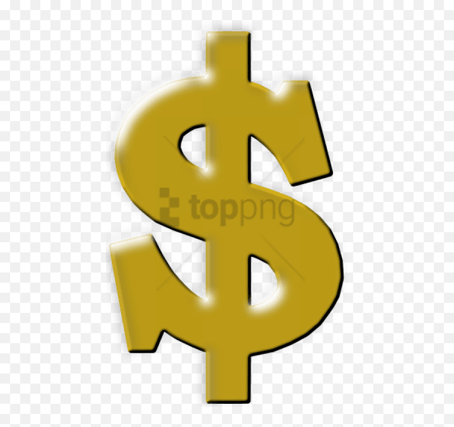 Free Png Gold Dollar Sign Png Png Image With Transparent - Money Gold Dollar Sign Png Emoji,Dollar Sign Transparent