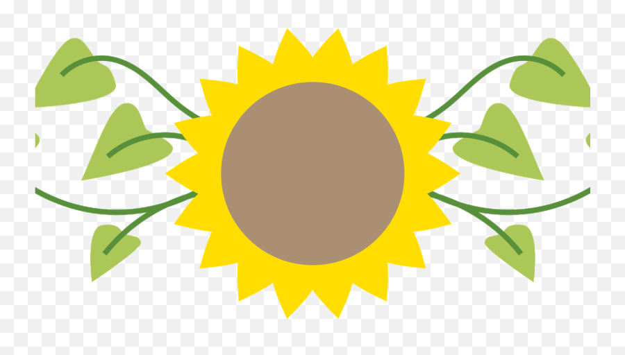 Sunflowers Clipart Divider - Clipart Sunflower Transparent Clip Art Emoji,Sunflower Clipart