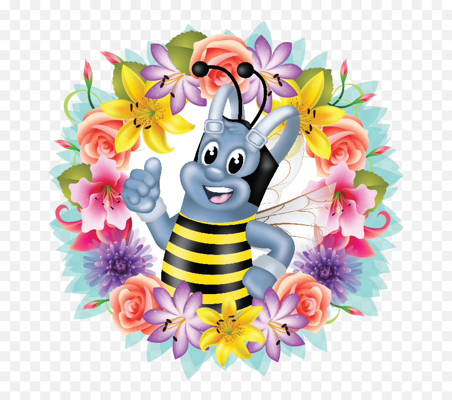 Flower Circle Png - Happy Emoji,Flower Circle Png