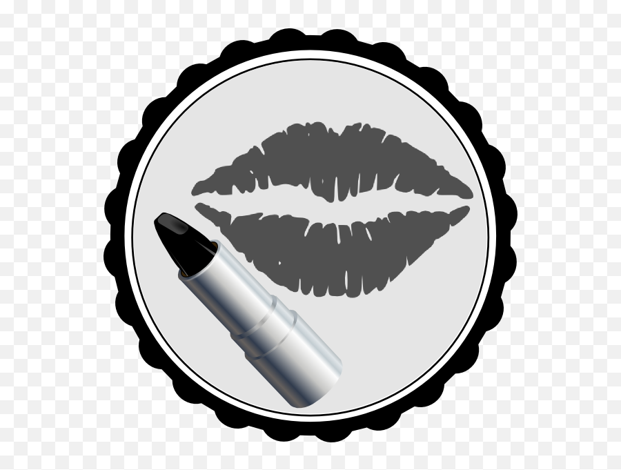 Free White Makeup Cliparts Download - Silhouette Lips Clip Art Emoji,Makeup Clipart