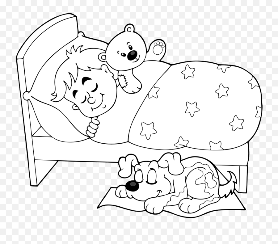 Black And White Sleep Cartoon Clip Art Emoji,Sleeping Baby Clipart
