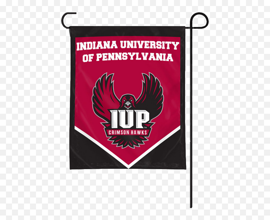 Garden Flag Iup Full Name Full Hawk Emoji,Indiana University Logo