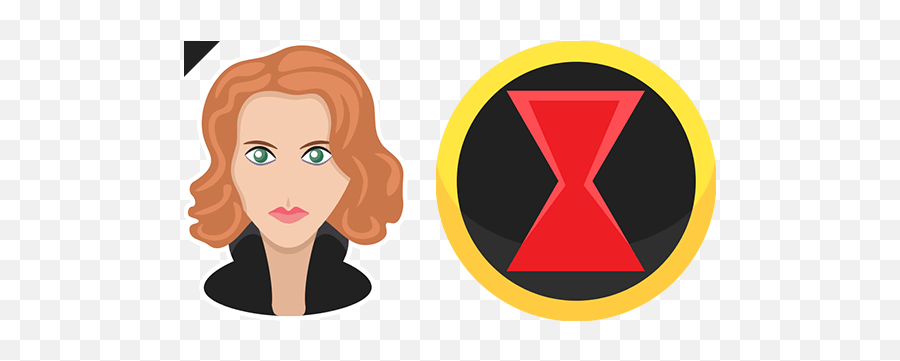 Black Widow Cursor - Black Widow Emoji,Black Widow Logo