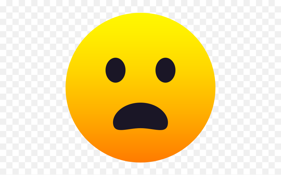 Emoji Frowning Face With Open Mouth Wprock,Zzz Emoji Png
