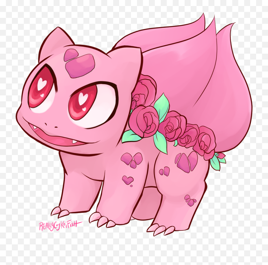 Reallycoykoifish Trotcon On Twitter I Fell In Love Emoji,Bulbasaur Clipart