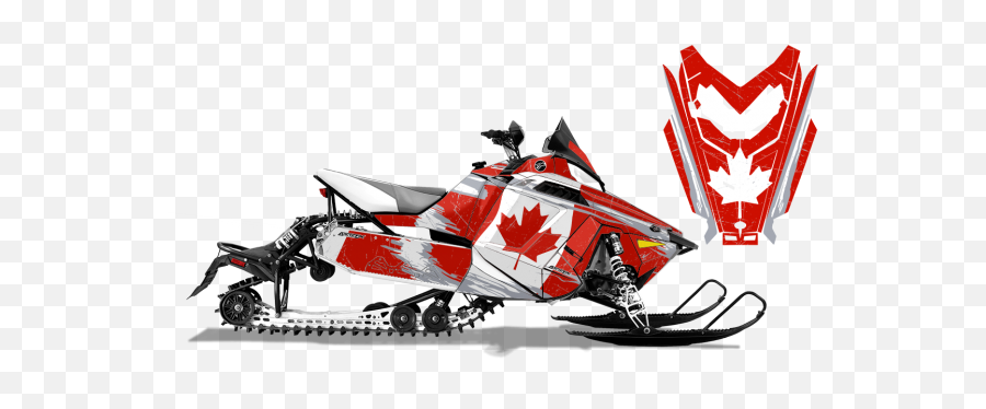 Canadian Flag Designs For Polaris - Proride Rush Switchback Emoji,Canadian Flag Transparent
