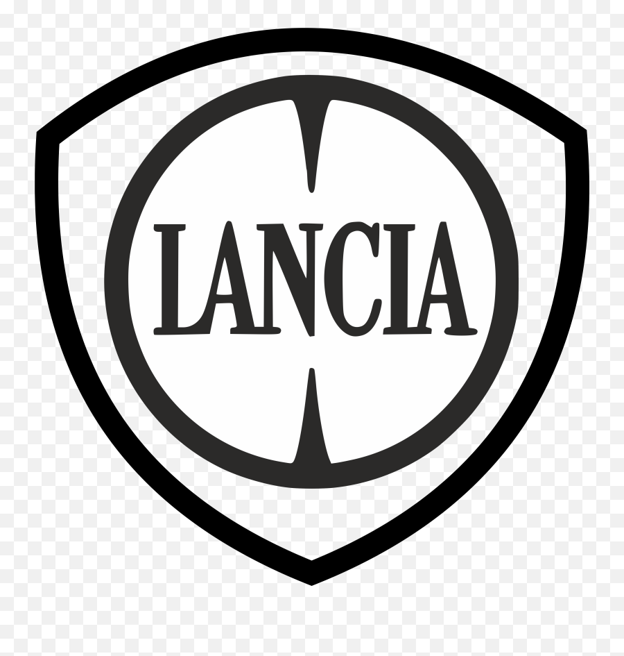 Car Logo Clipart Car Brand - Lancia Logo Black And White Lancia Logo Black And White Emoji,Car Company Logos