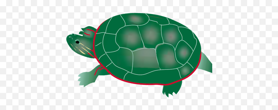 Painted Turtle Svg Vector Painted Turtle Clip Art - Svg Clipart Emoji,Cute Turtle Clipart