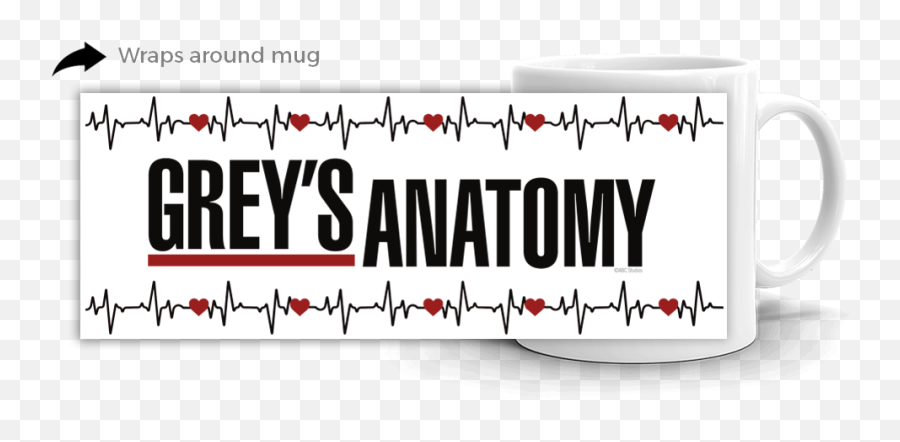 Logo Tote Bag - Mug Emoji,Grey's Anatomy Logo