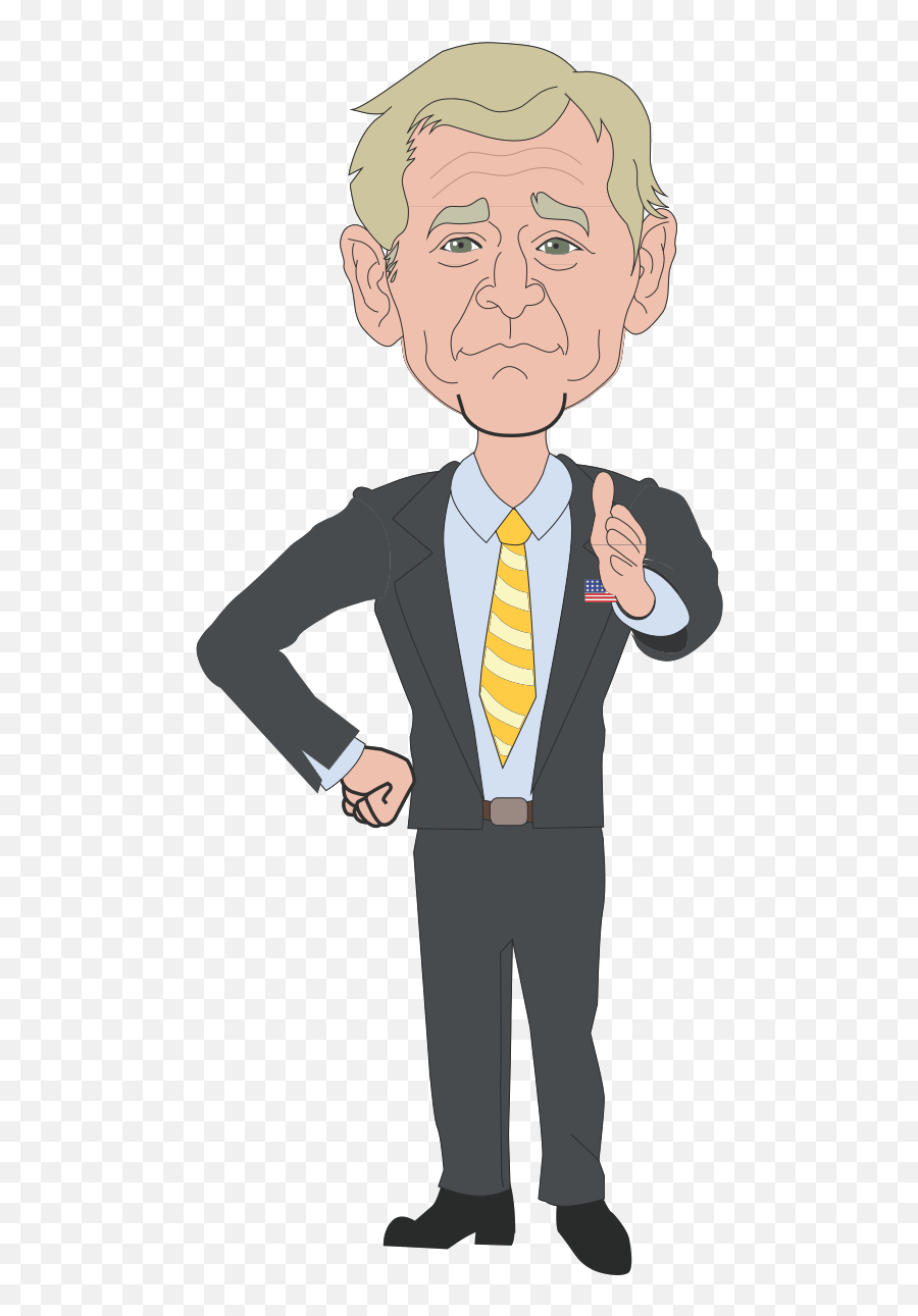 President George W Bush Svg Vector President George W Bush - Worker Emoji,Bush Clipart