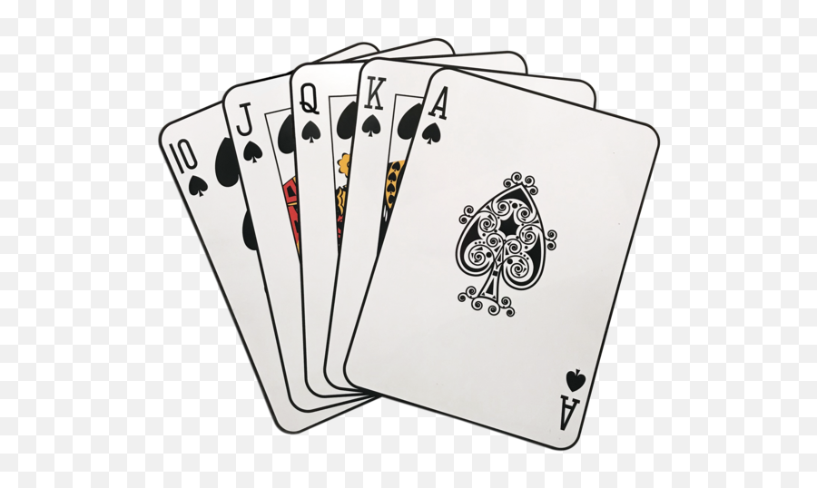 Royal Flush - Playing Cards Clipart Transparent Cartoon Cards Royal Flush Transparent Background Emoji,Cards Clipart