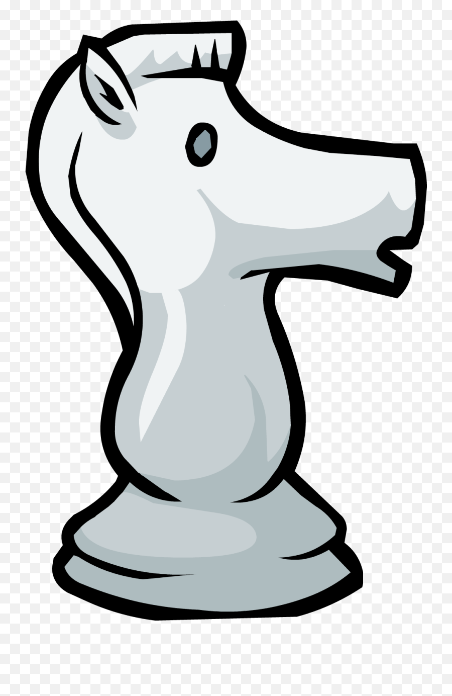 Horse Chess Piece Clipart Free Image - Club Penguin Chess Emoji,Chess Clipart