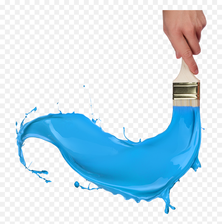 Painting Transparent Image Hq Png Image - Blue Paint Brush Splash Emoji,Painting Png