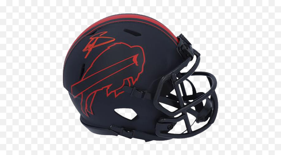 Stefon Diggs Signed Mini Helmet Emoji,Buffalo Bills Png