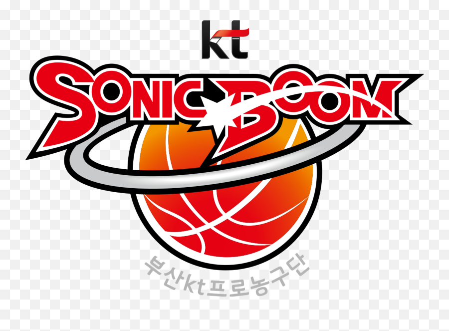 Busan Kt Sonicboom - Wikipedia Kt Sonic Boom Logo Emoji,Sonics Logo