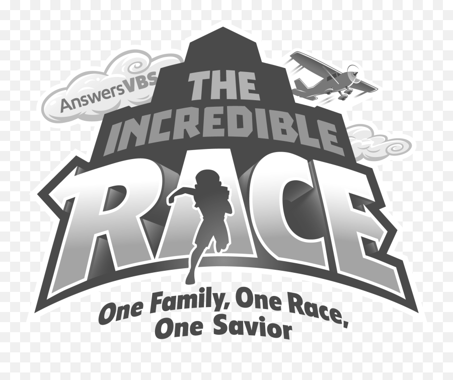 Simple Grayscale The Incredible Race Logo - Hiphop Dance Language Emoji,Hip Hop Logo