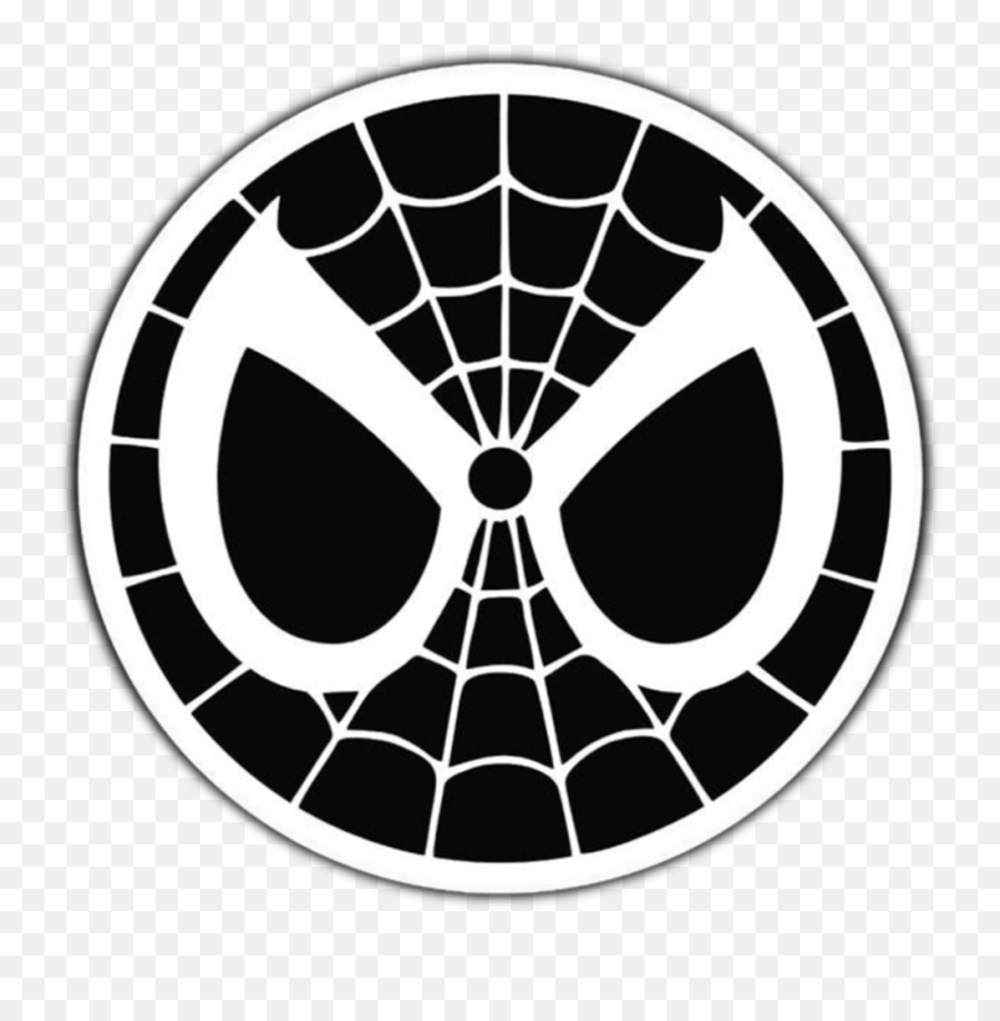 Venom Face Logo Posted By Sarah Peltier - Black Spiderman Face Logo Emoji,Spiderman Face Png