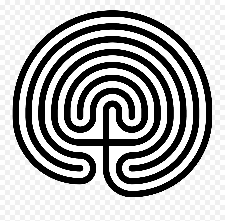 Labyrinth Tattoo - Labyrinth Symbol Emoji,Maze Clipart