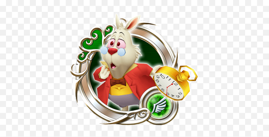 White Rabbit - Khux Wiki Kingdom Hearts Mushu Png Emoji,White Rabbit Png