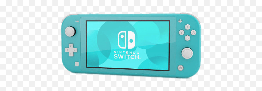 Nintendo Switch Lite Transparent Png - Blue Nintendo Switch Lite Png Emoji,Nintendo Switch Png