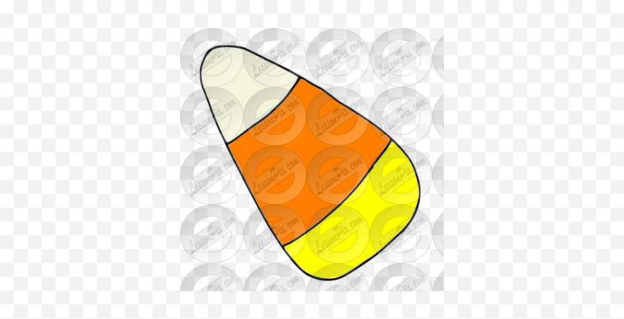 Candy Corn Picture For Classroom - Vertical Emoji,Candy Corn Clipart
