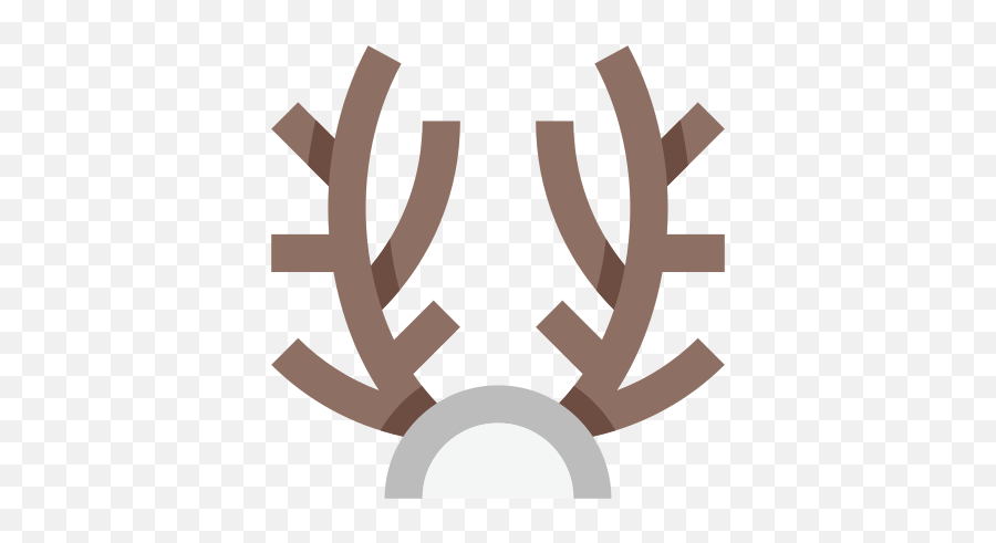Christmas Deer Horns Antlers Masquerade Celebration Emoji,Masquerade Logo