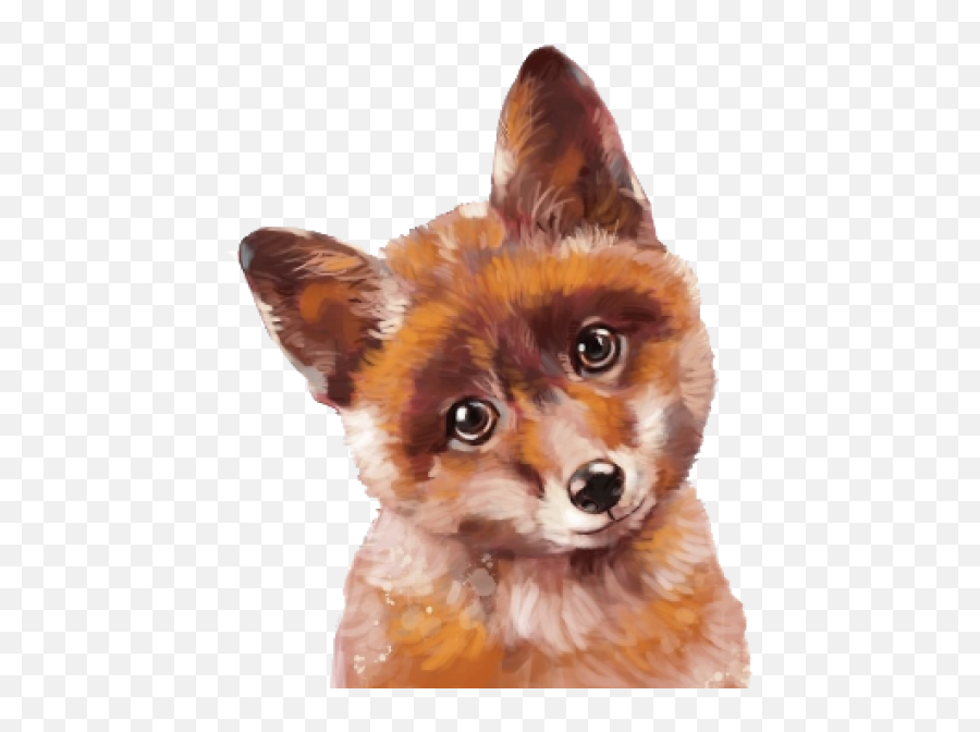 Baby Fox Png - Baby Fox Png Emoji,Fox Png