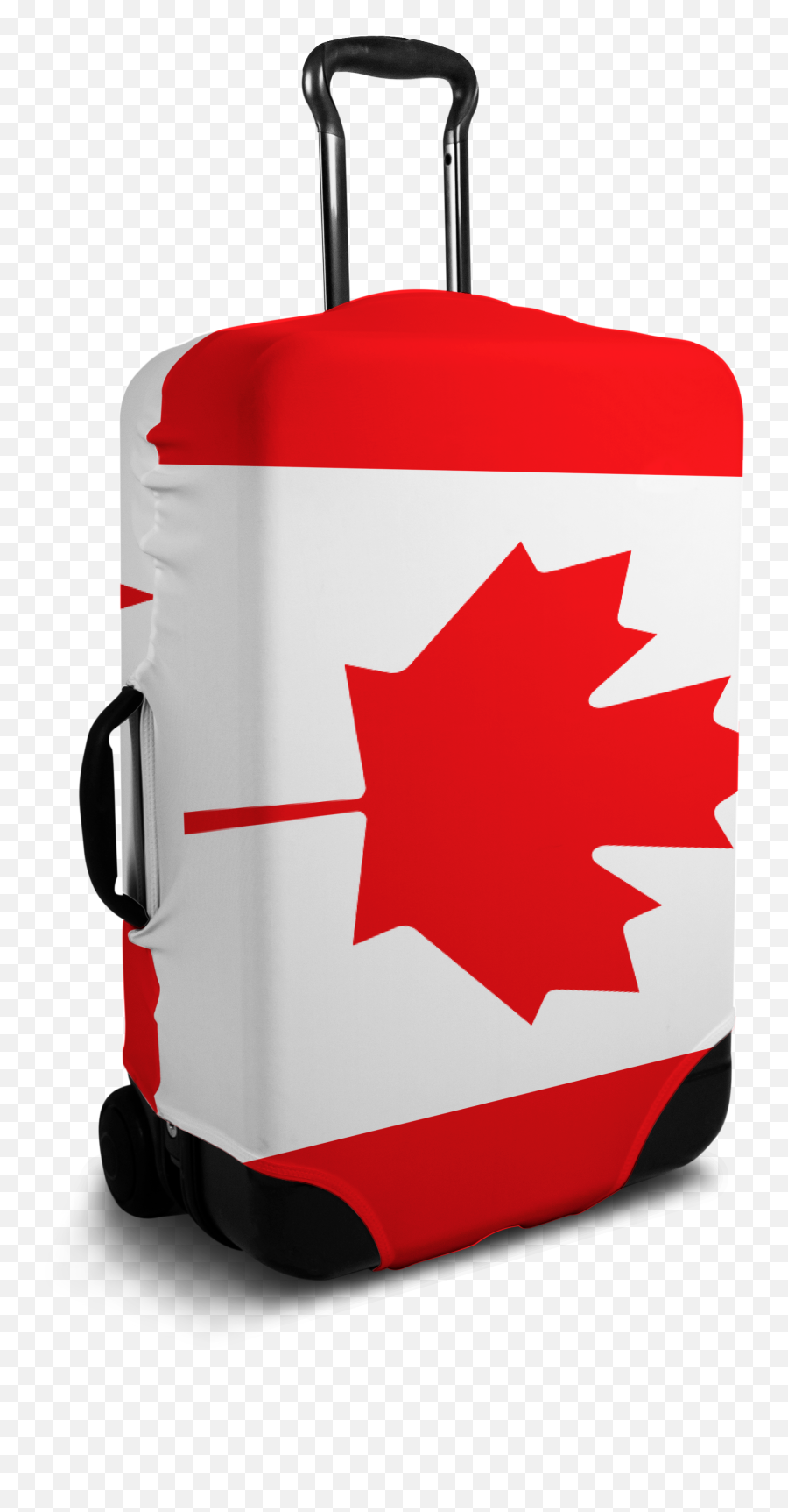 Canada Flag - Luggage Coversuitcase Cover Emoji,Canadian Flag Transparent