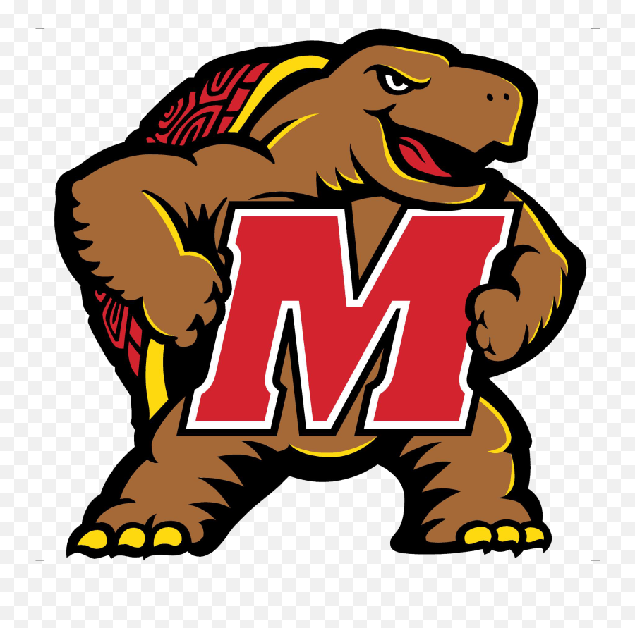 Logo Maryland Terrapins Football Transparent Cartoon - Jingfm Maryland Terrapins Logo Emoji,Maryland Logo