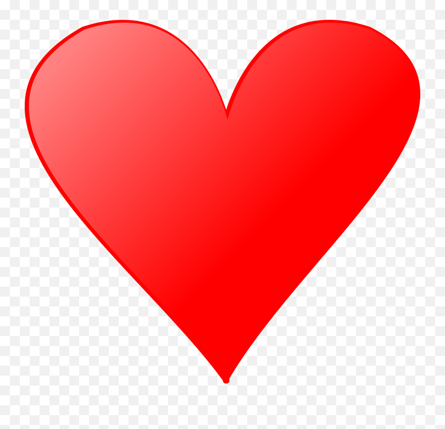 Library Of Cute Red Heart Graphic Royalty Free Stock Png - 3d Heart Clipart Emoji,Red Heart Png