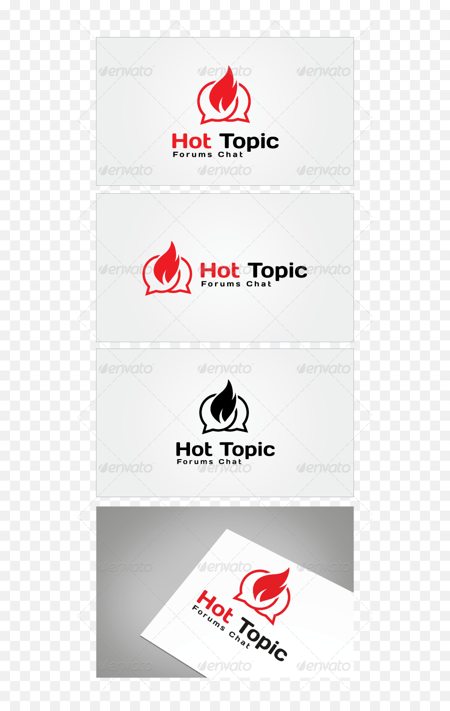 Hot Topic Logo Template Photoshop - Language Emoji,Hot Topic Logo
